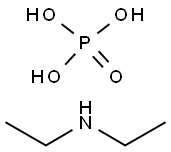 二乙胺磷酸盐, 68109-72-8, 结构式