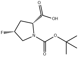 (2R,4R)-1-[(tert-butoxy)carbonyl]-4-fluoropyrrolidine-2-carboxylic acid|N-BOC-顺式-4-氟-D-脯氨酸