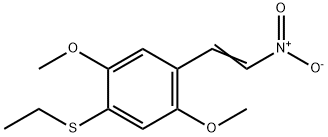 2,5-Dimethoxy-4-Ethylthio-Beta-Nitrostyrene Struktur