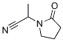 a-Methyl-2-oxo-1-Pyrrolidineacetonitrile Structure