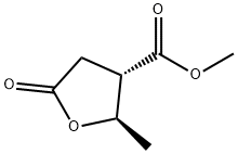 3-Furancarboxylicacid,tetrahydro-2-methyl-5-oxo-,methylester,(2R,3S)-,681179-49-7,结构式