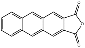 2,3-蒽二羧酸酐, 6812-14-2, 结构式