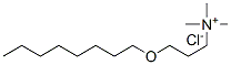 trimethyl-3-(octyloxy)propylammonium chloride Struktur