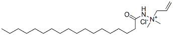 1-allyl-1,1-dimethyl-2-stearoylhydrazinium chloride 结构式