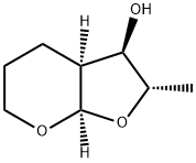 4H-Furo[2,3-b]pyran-3-ol, hexahydro-2-methyl-, (2S,3R,3aS,7aR)- (9CI)|