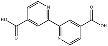 2,2'-联吡啶-4,4'-二甲酸,6813-38-3,结构式