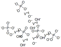 VANADIUMHYDROXIDEOXIDEPHOSPHATE 化学構造式