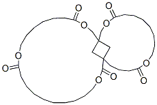季戊四醇己二酸酯/癸酸酯/辛酸酯/庚酸酯,68130-55-2,结构式
