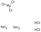 AMMONIUM AQUOPENTACHLORORUTHENATE(III) 化学構造式