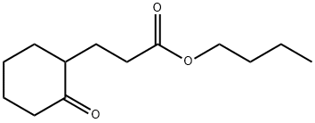 butyl 2-oxocyclohexanepropionate,68134-23-6,结构式