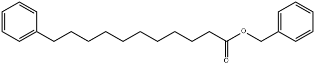 benzyl benzeneundecanoate Struktur