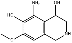 4,6-Isoquinolinediol, 5-amino-1,2,3,4-tetrahydro-7-methoxy- (9CI) Structure