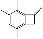 Bicyclo[4.2.0]octa-1,3,5-trien-7-one, 2,4,5-trimethyl- (9CI) Structure