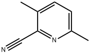 2-Cyano-3,6-dimethylpyridine 化学構造式