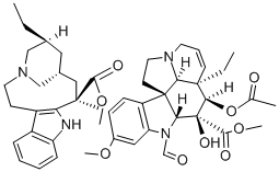 (4'S)-4'-デオキシ-22-オキソビンカロイコブラスチン 化学構造式