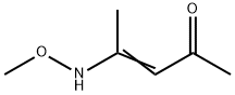 3-Penten-2-one, 4-(methoxyamino)- (9CI) Struktur