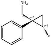 시클로프로판메탄아민,2-플루오로-1-페닐-,(1R,2S)-rel-(9CI)