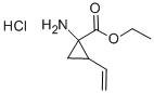 Cyclopropanecarboxylic acid, 1-amino-2-ethenyl-, ethyl ester, hydrochloride (9CI)