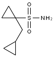 Cyclopropanesulfonamide, 1-(cyclopropylmethyl)- (9CI) Structure
