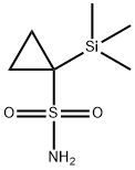 Cyclopropanesulfonamide, 1-(trimethylsilyl)- (9CI),681808-54-8,结构式
