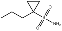 Cyclopropanesulfonamide, 1-propyl- (9CI) 结构式