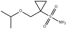 Cyclopropanesulfonamide, 1-[(1-methylethoxy)methyl]- (9CI) Structure