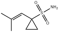 Cyclopropanesulfonamide, 1-(2-methyl-1-propenyl)- (9CI) Structure