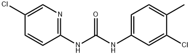 1-(3-chloro-4-methyl-phenyl)-3-(5-chloro-pyridin-2-yl)-urea,681845-56-7,结构式