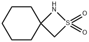 2-Thia-1-azaspiro[3.5]nonane,2,2-dioxide(9CI) Structure