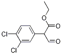 Benzeneacetic acid, 3,4-dichloro-.alpha.-forMyl-, ethyl ester|