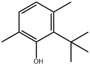 2-tert-butyl-3,6-xylenol         Struktur