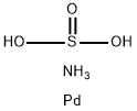 diammonium palladium(2+) disulphite  化学構造式