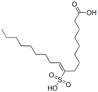9-sulpho-9-octadecenoic acid,68201-85-4,结构式