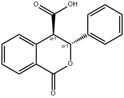 68204-74-0 1-オキソ-3-フェニル-3,4-ジヒドロ-1H-イソクロメン-4-カルボン酸