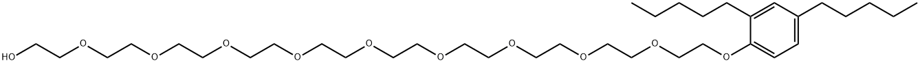 29-(2,4-dipentylphenoxy)-3,6,9,12,15,18,21,24,27-nonaoxanonacosanol,68214-68-6,结构式