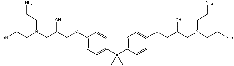 1,1'-[이소프로필리덴비스(p-페닐렌옥시)]비스[3-[비스(2-아미노에틸)아미노]프로판-2-올]