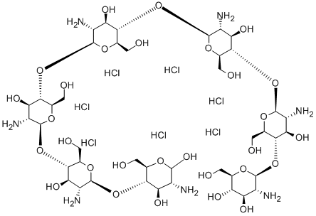 キトヘプタオース 化学構造式