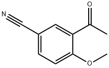 Benzonitrile, 3-acetyl-4-methoxy- (9CI) 化学構造式