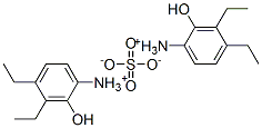 bis[(diethylhydroxyphenyl)ammonium] sulphate|N,N-二乙基-M-氨基酚硫酸盐
