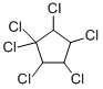 hexachlorocyclopentane 化学構造式