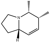 Indolizine, 1,2,3,5,6,8a-hexahydro-5,6-dimethyl-, (5R,6R,8aS)- (9CI) Structure