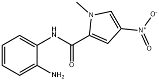 1H-Pyrrole-2-carboxamide,N-(2-aminophenyl)-1-methyl-4-nitro-(9CI) 结构式