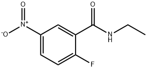N-ETHYL-2-FLUORO-5-NITROBENZAMIDE Structure