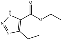 1H-1,2,3-Triazole-4-carboxylicacid,5-ethyl-,ethylester(9CI) 结构式