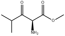 Leucine,  3-oxo-,  methyl  ester  (9CI) Struktur