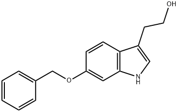 6-BENZYLOXY-3-(2-HYDROXYETHYL)INDOLE Struktur