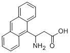 3-AMINO-3-ANTHRACEN-9-YL-PROPIONIC ACID Structure