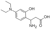 3-AMINO-3-(4-DIETHYLAMINO-2-HYDROXY-PHENYL)-PROPIONIC ACID Structure