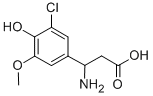 3-AMINO-3-(3-CHLORO-4-HYDROXY-5-METHOXY-PHENYL)-PROPIONIC ACID|