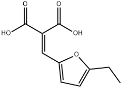 Propanedioic acid, [(5-ethyl-2-furanyl)methylene]- (9CI) Structure